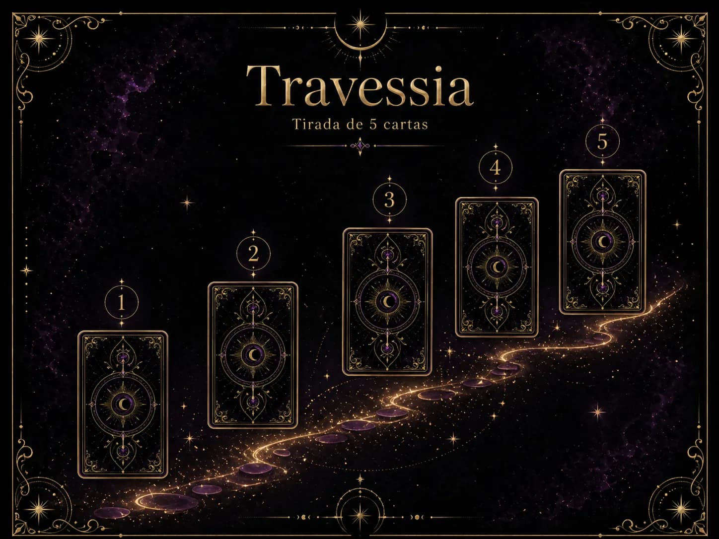 Diagrama visual da Tirada da Travessia